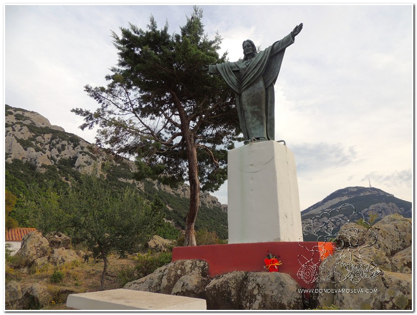 Mirador del Cristo Redentor en Dorgali