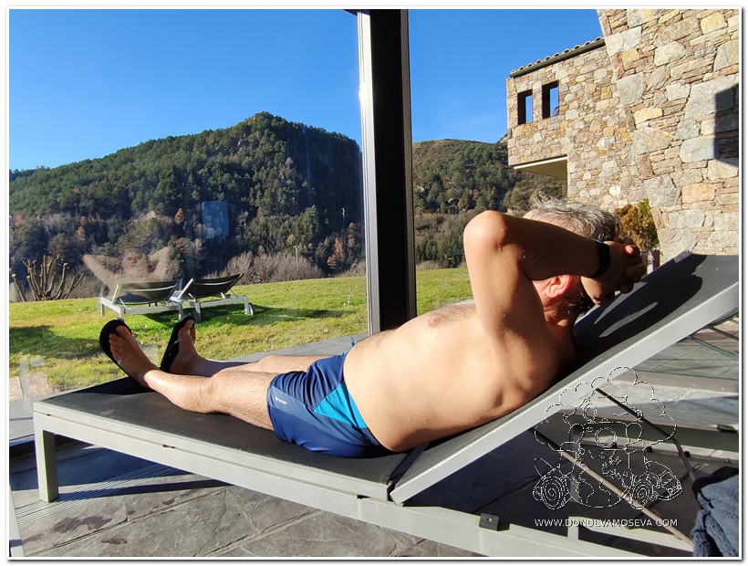Desconexión en el spa del hotel rural Ribes de Freser