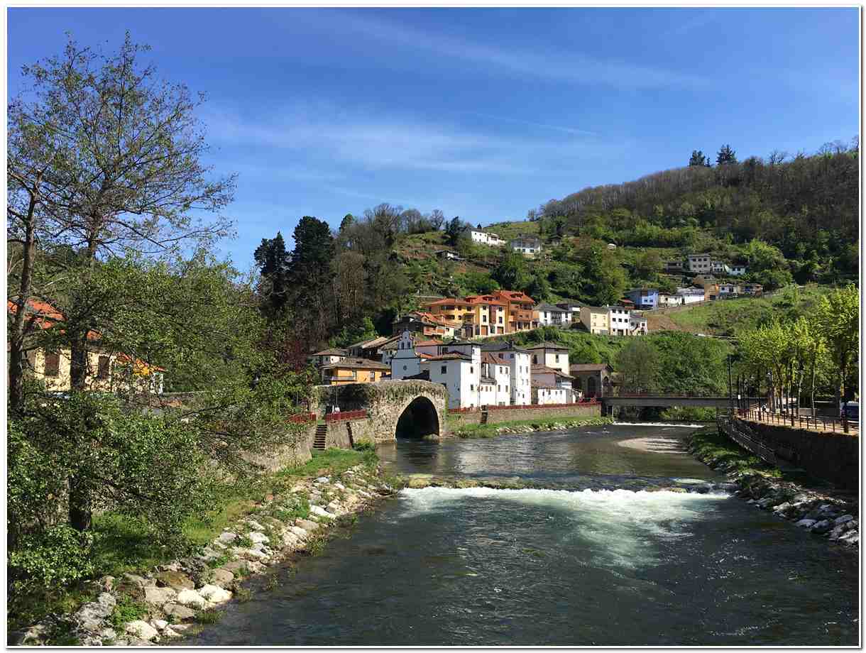Panorámica Cangas de Narcea, incluido en la red de pueblos gastronómicos de España