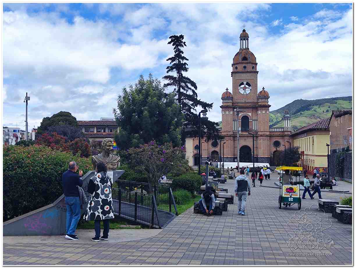 centro histórico de Pasto calles coloniales