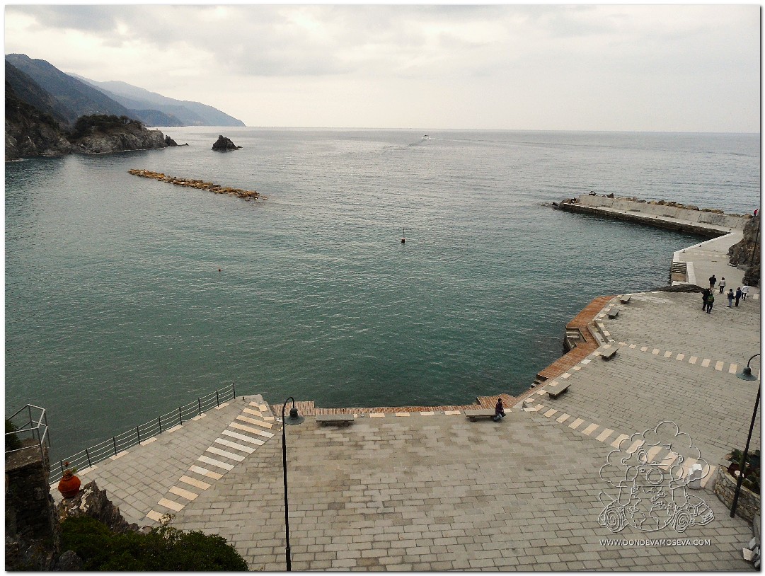 Vistas del Parque Nacional de Cinque Terre desde Monterosso