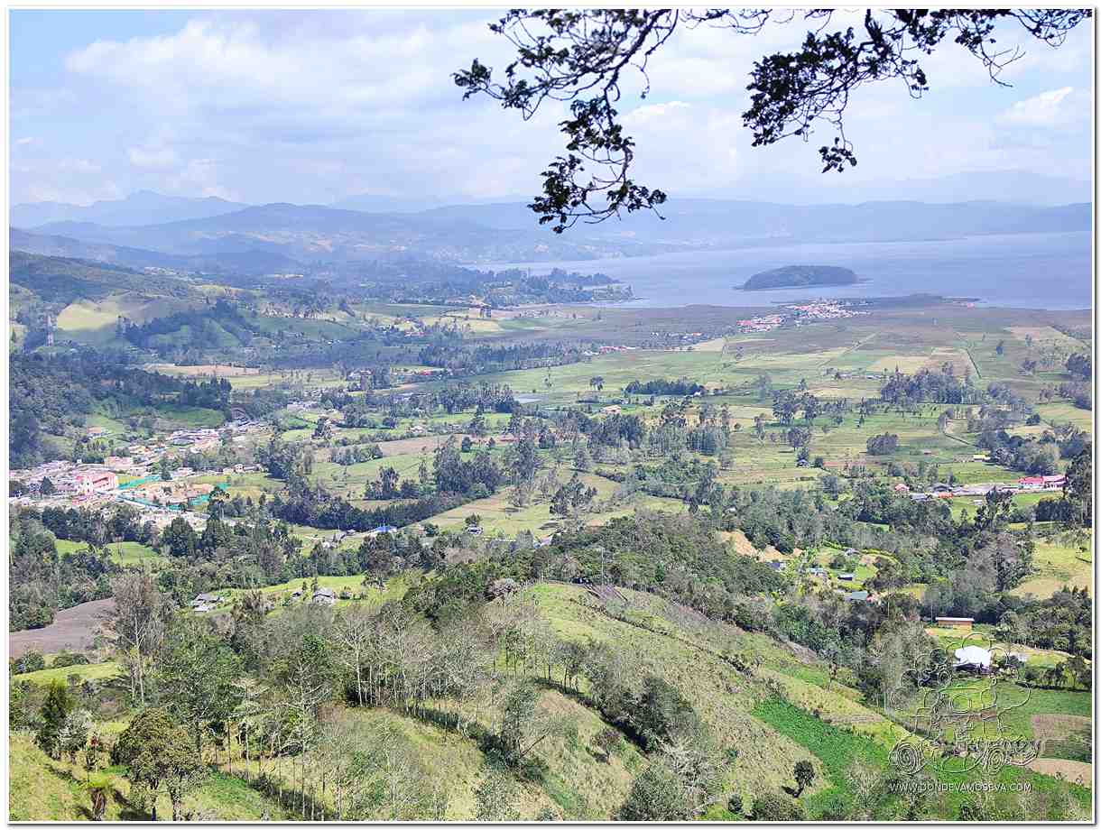 laguna de la cocha nariño paisaje