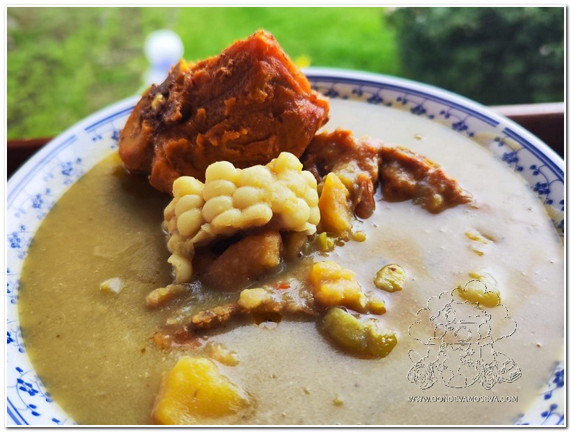 Sancocho de Espinazo, receta tradicional de la cocina andina