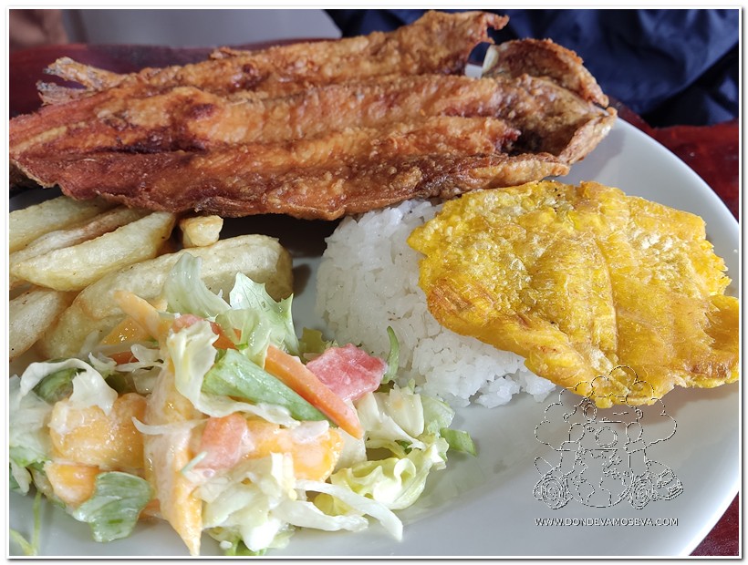 Plato de trucha de La Cocha unplato muy apreciado en Pasto