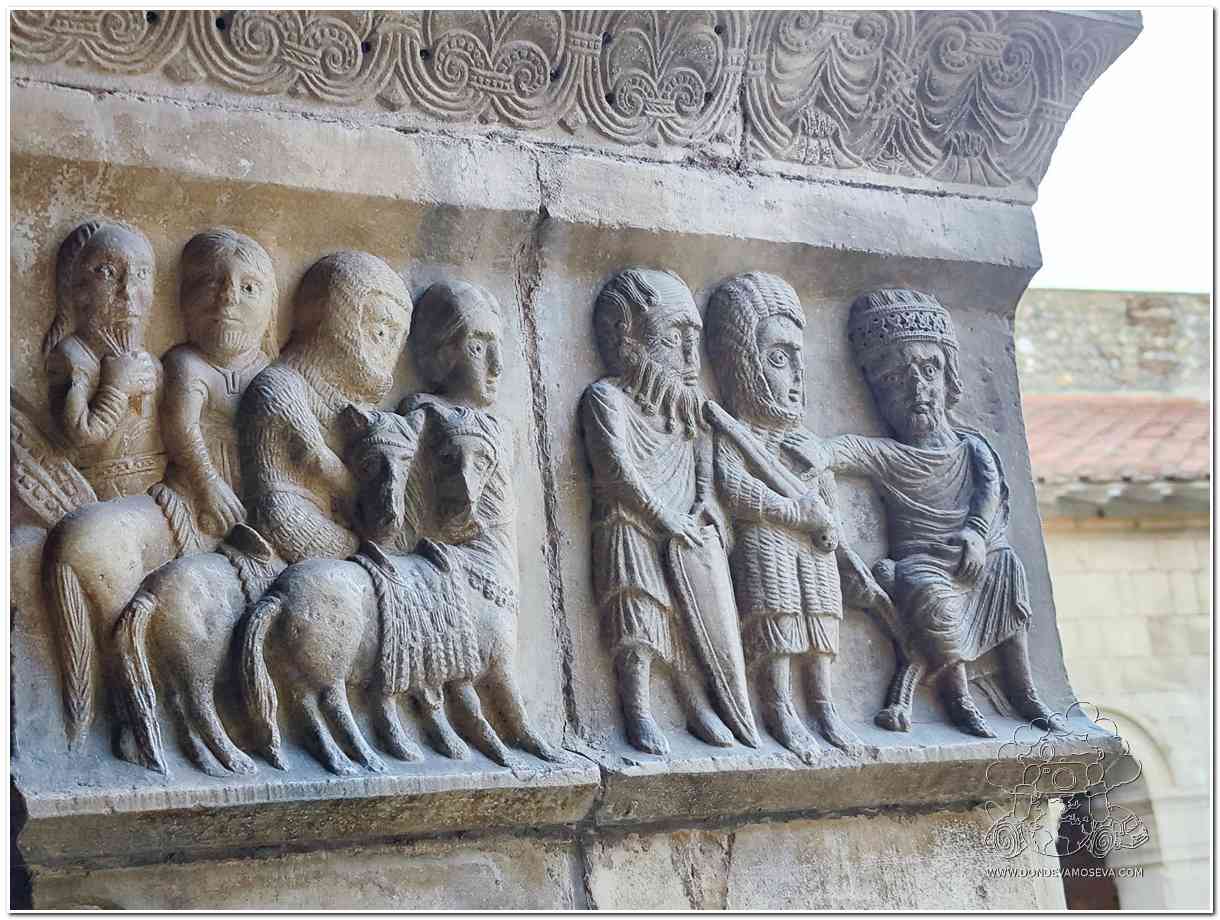 Claustro de mármol de la catedral de Santa Eulalia de Elne