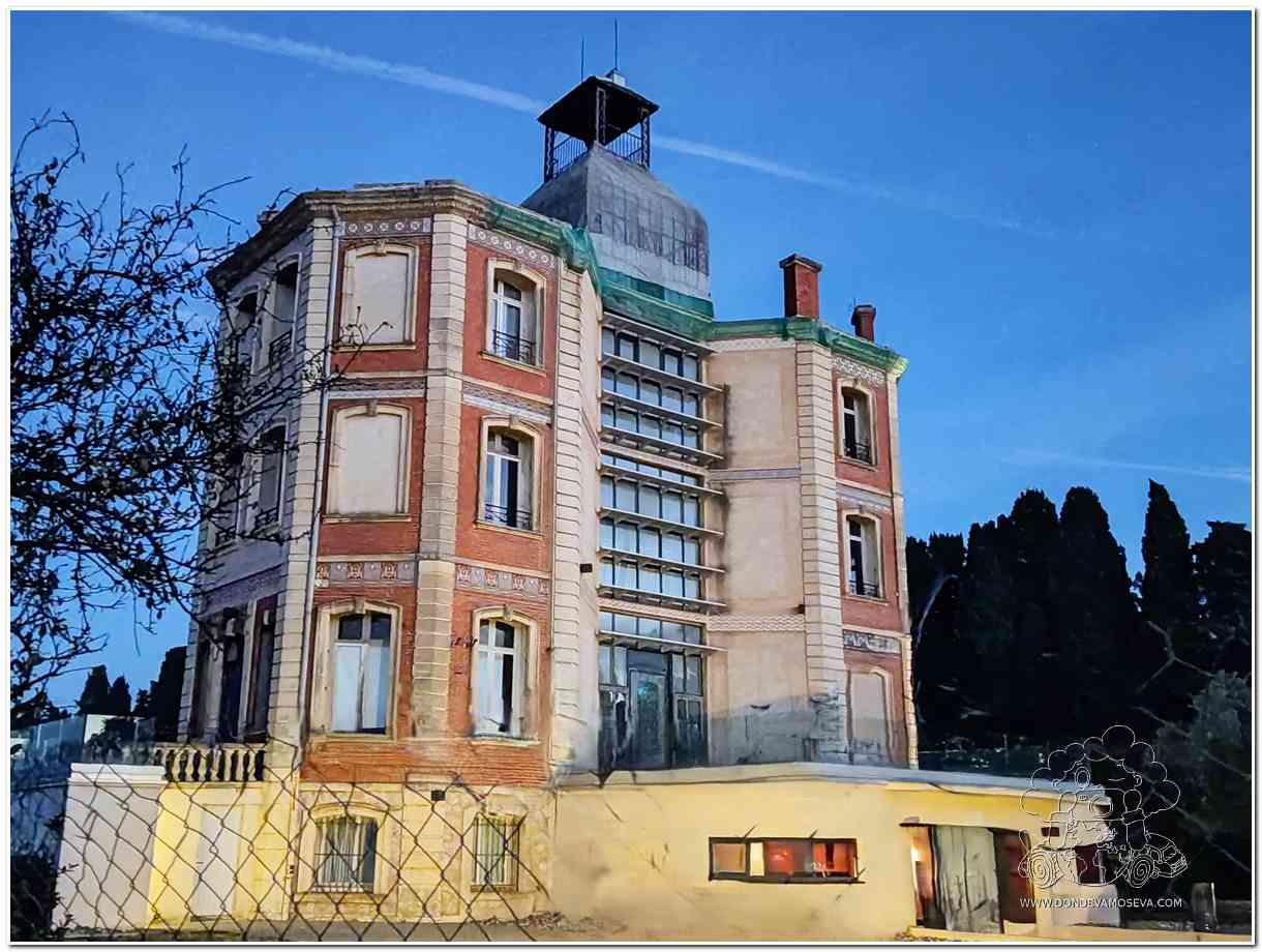 Edificio de la Maternidad Suiza de Elne donde nacieron cientos de bebés durante el exilio