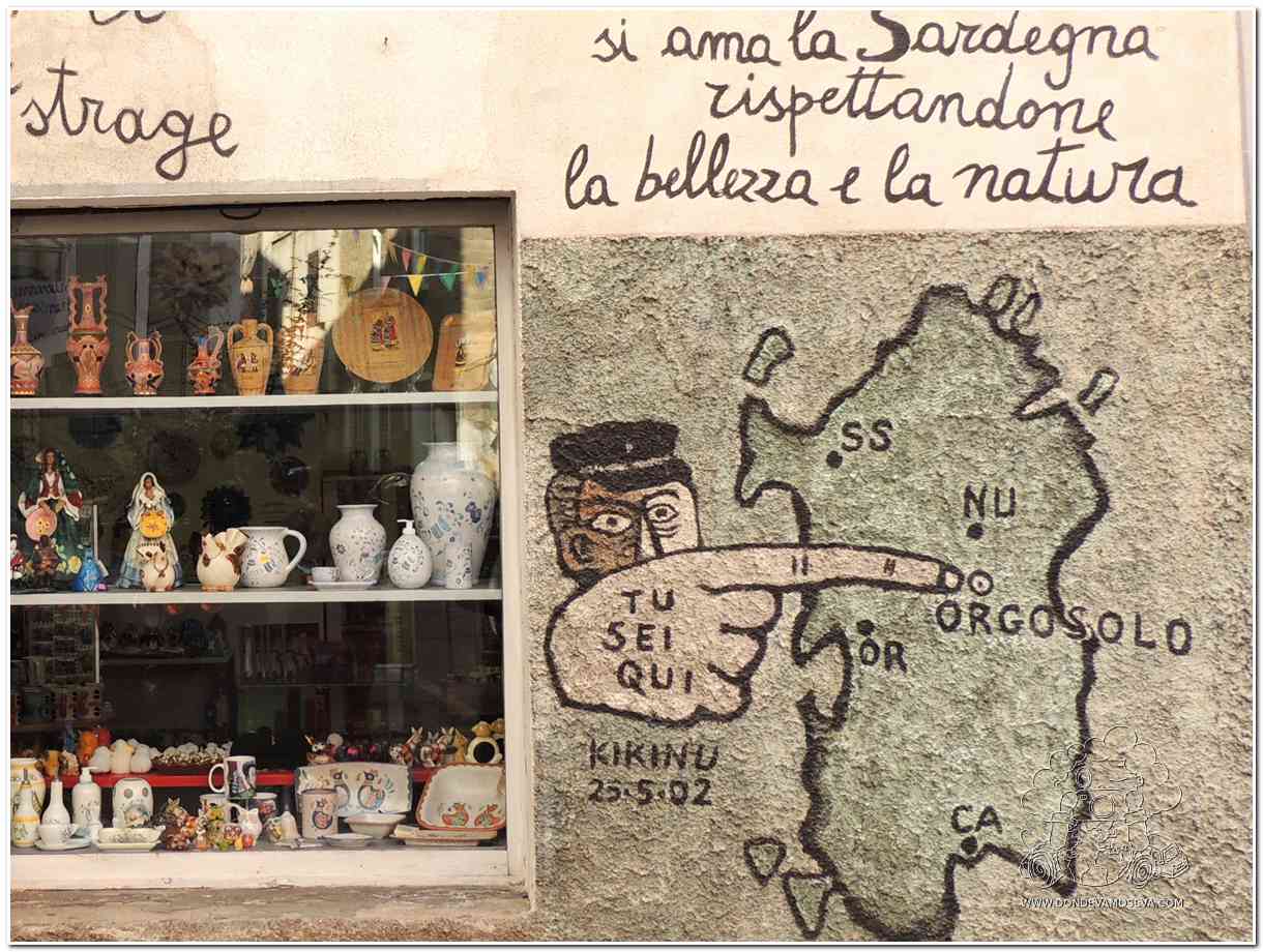 Murales políticos y sociales de Orgosolo en Cerdeña