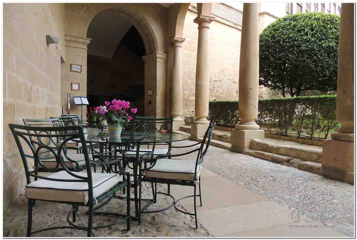 Interior del Castillo actual Parador de Alcañiz