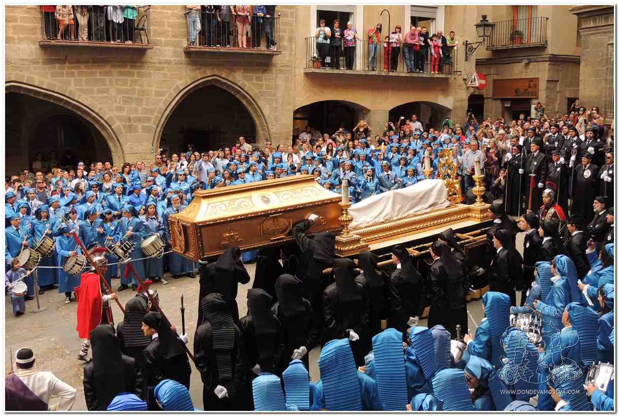 Procesión del Entierro en la Semana Santa de Alcañiz