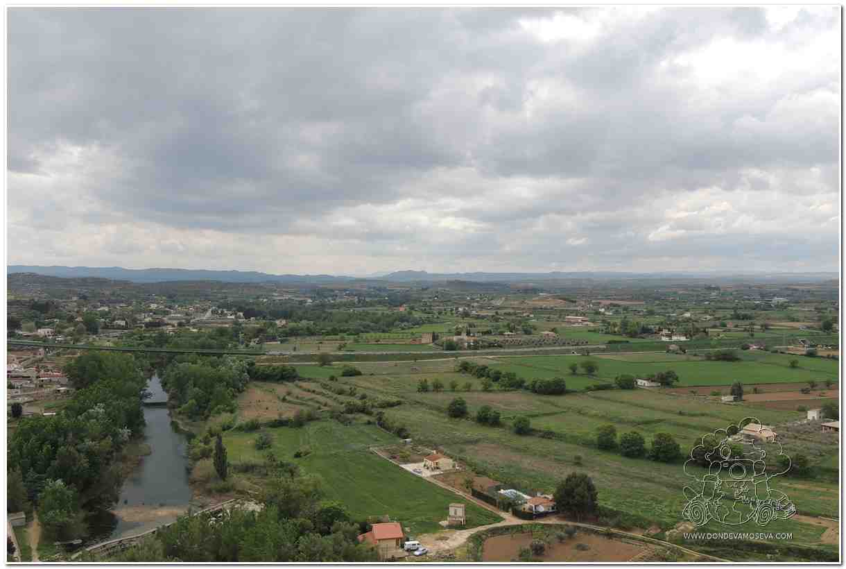 Ribera del río Guadalope a su paso por Alcañiz