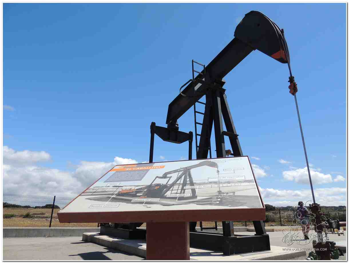 Antiguo campo petrolífero en Sargentes de la Lora en Burgos