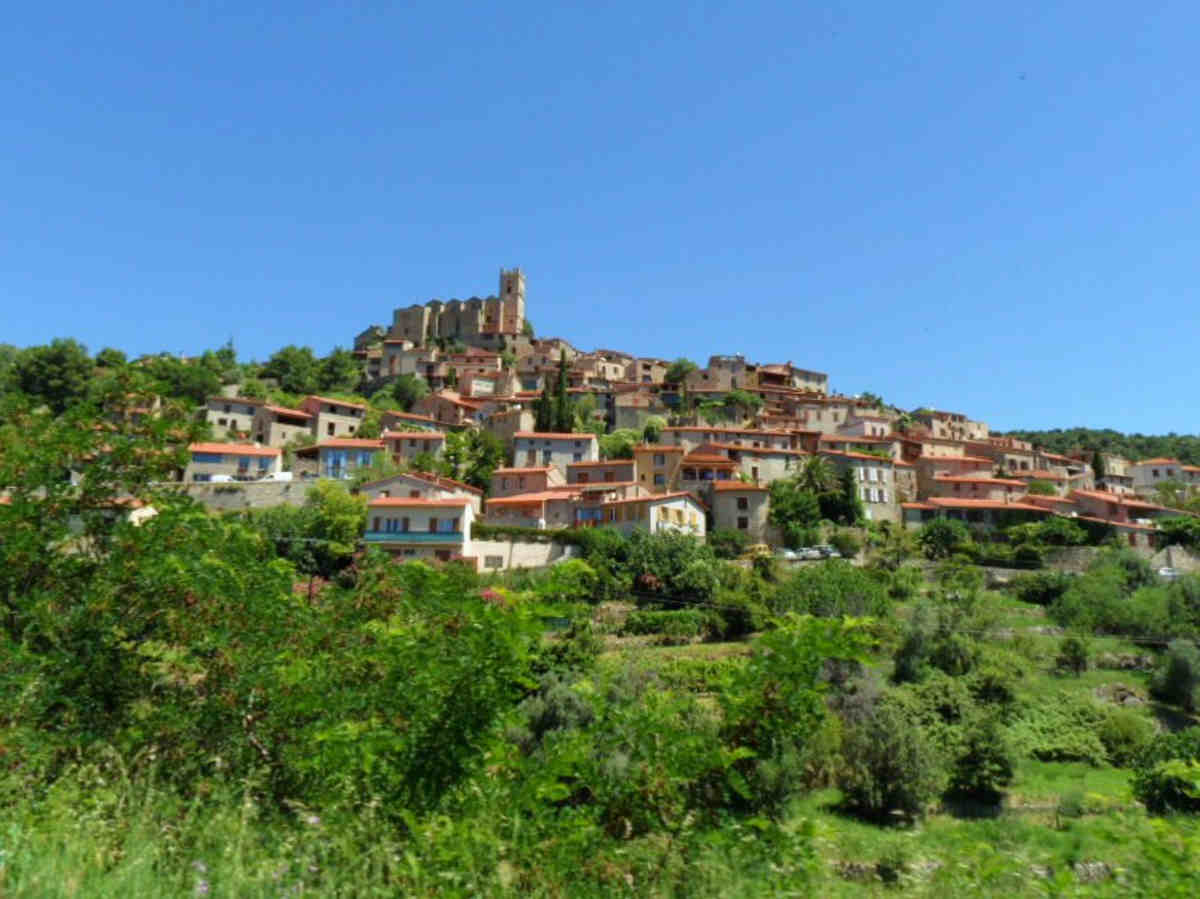 Pueblo de Eus en los Pirineos Orientales