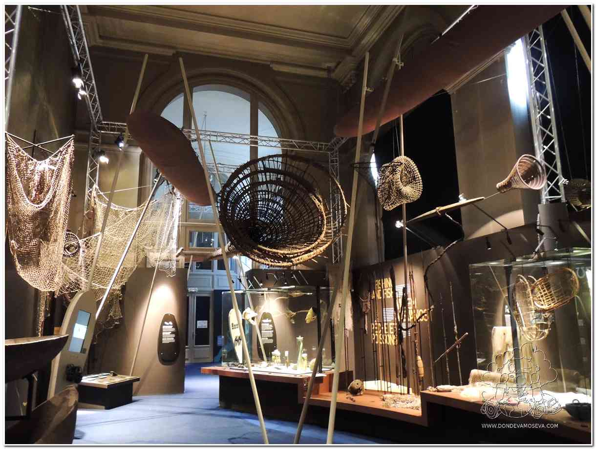 sala dedicada al río Congo en el Museo de África de Tervuren