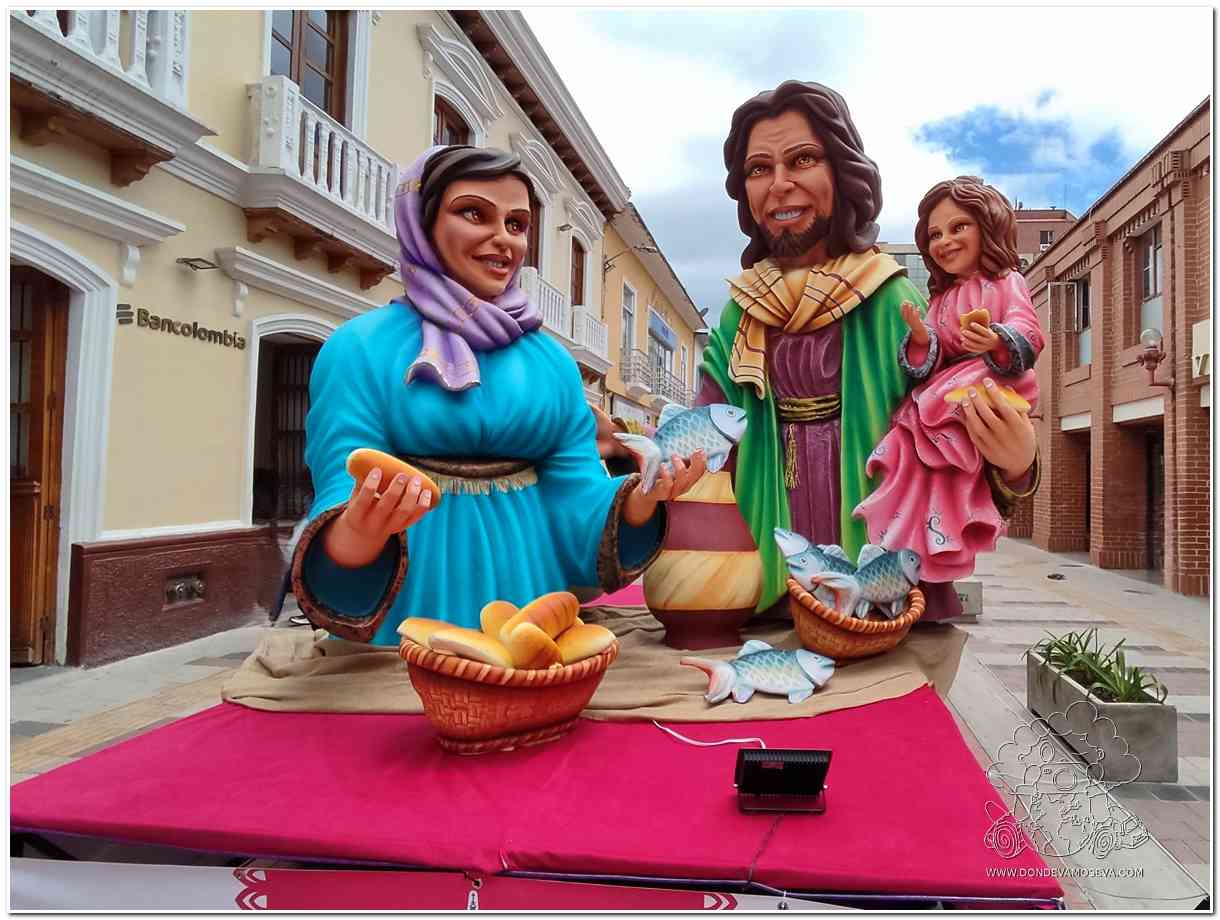 Escultura de la Senda de la Fe en Pasto