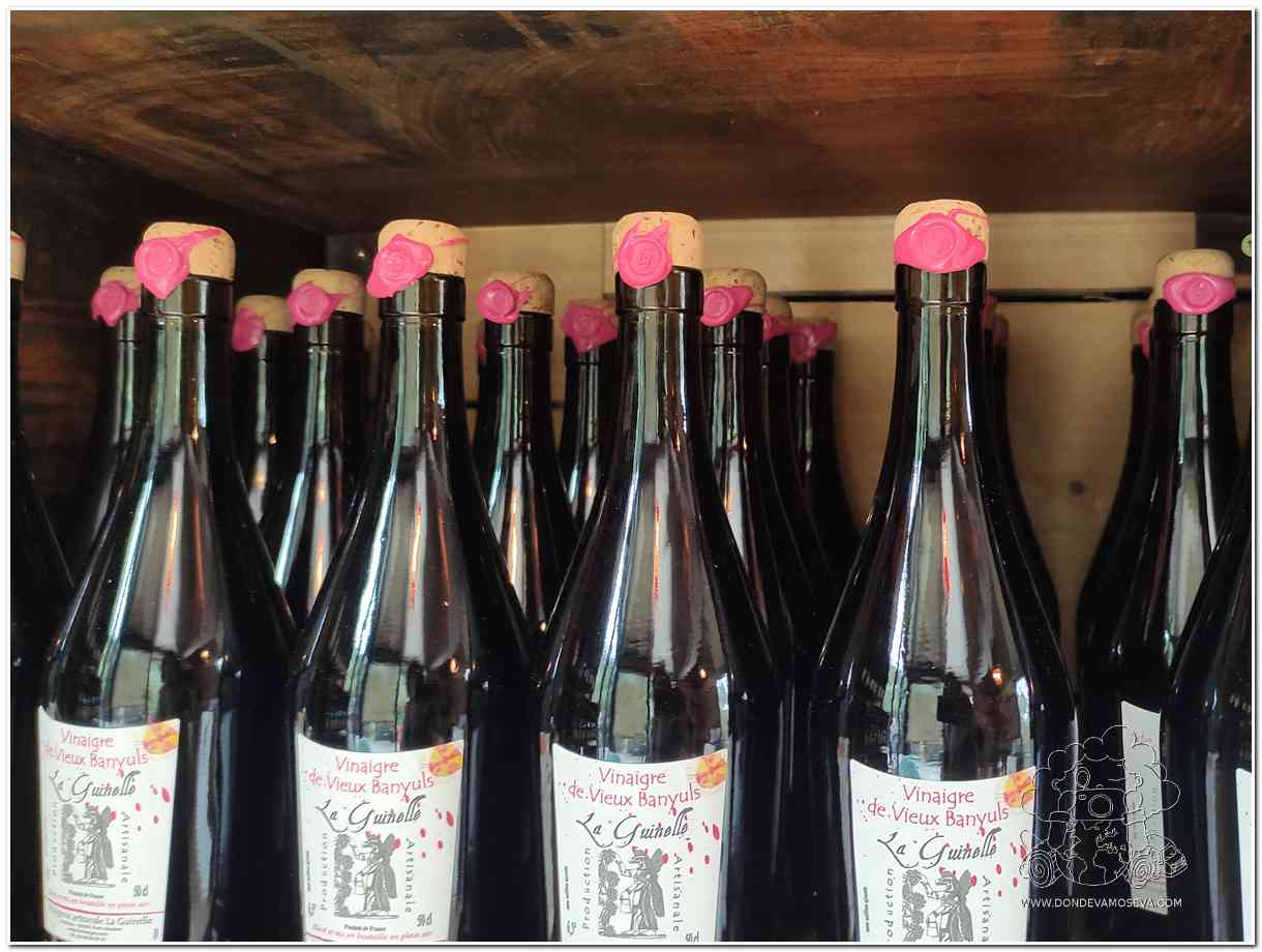 Vinagrería artesanal La Guinelle en Banyuls-sur-Mer