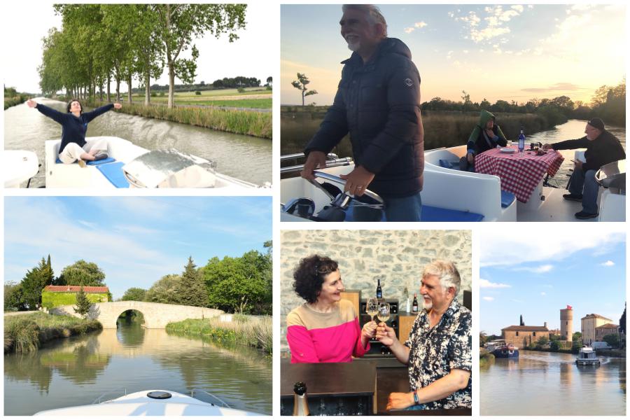 Pueblos y paisajes del Canal du Midi entre Homps y Capestang