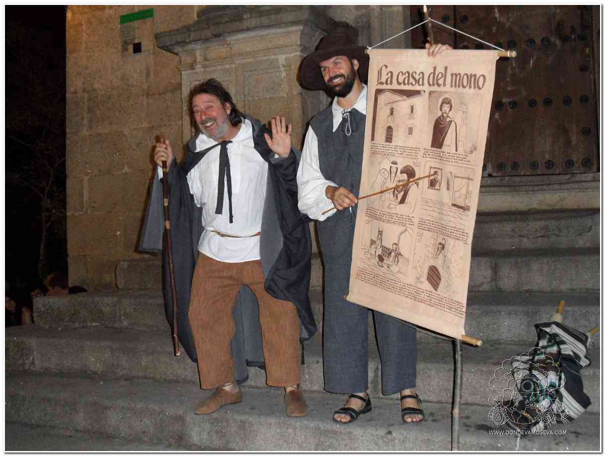 Recorrido nocturno teatralizado en Cáceres