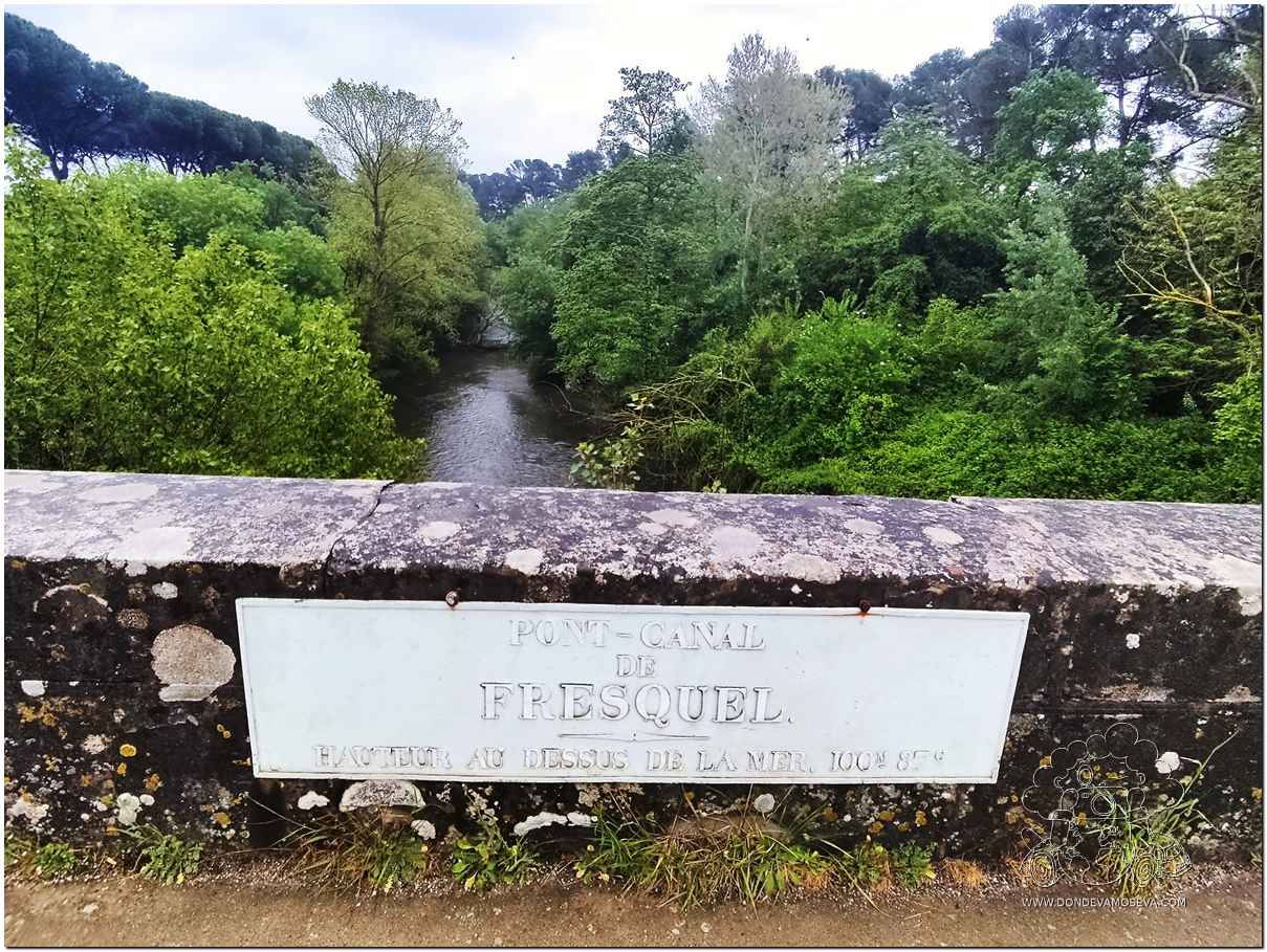 Acueducto de Fresquel en el Canal du Midi