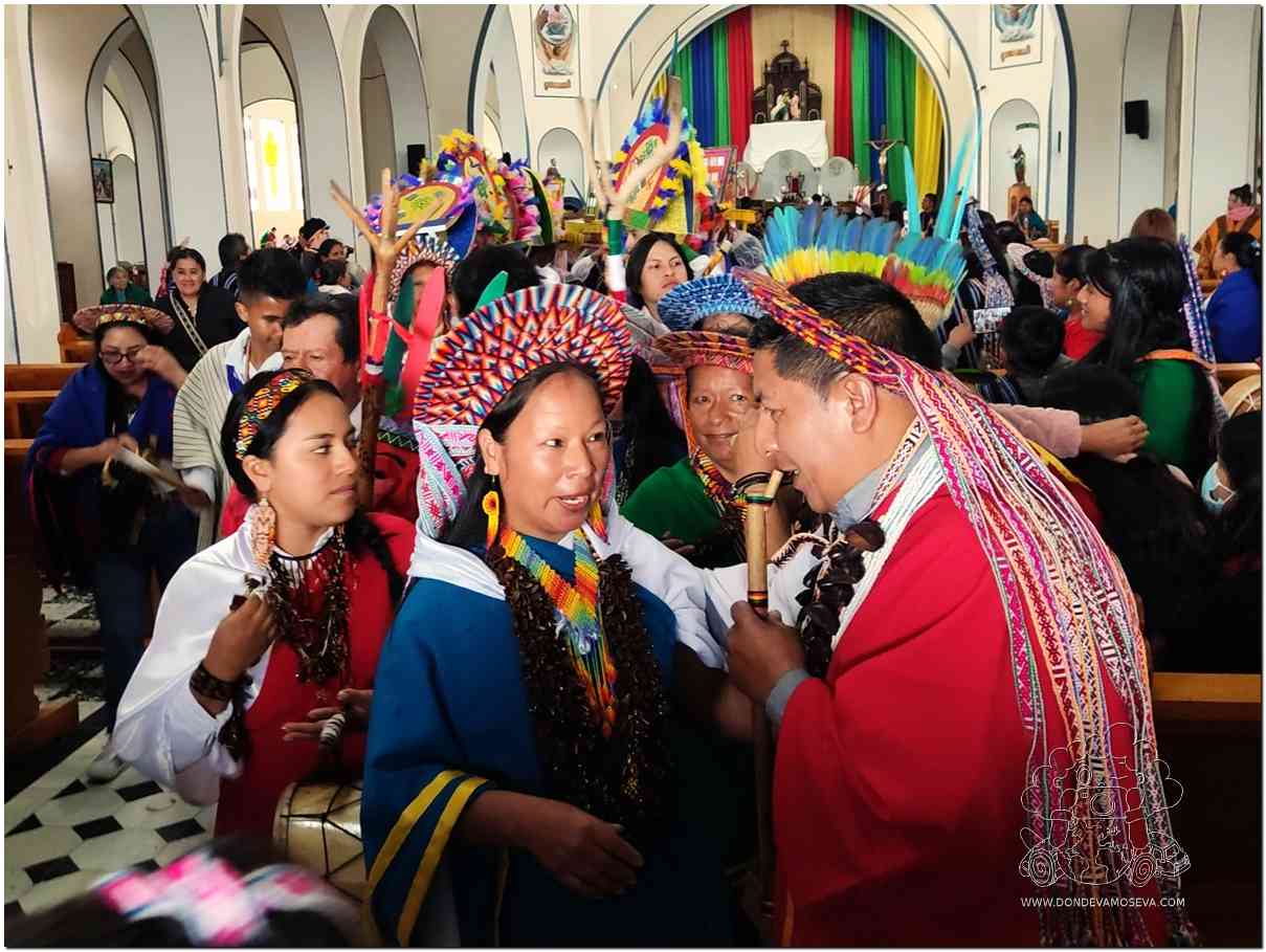 Celebración del Carnaval del Perdón en Sibundoy, Putumayo porque no hay una sola Colombia
