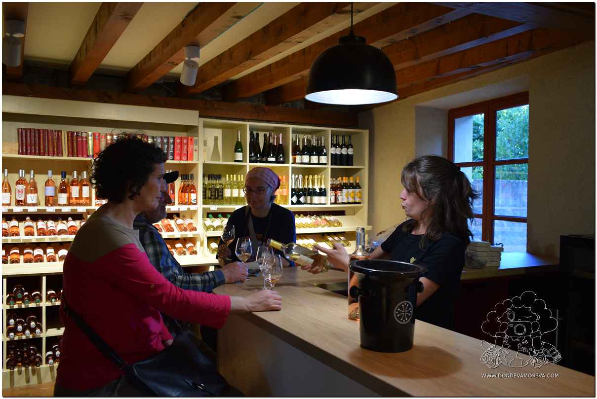 Cata de vinos en la Maison Minervoise de Homps