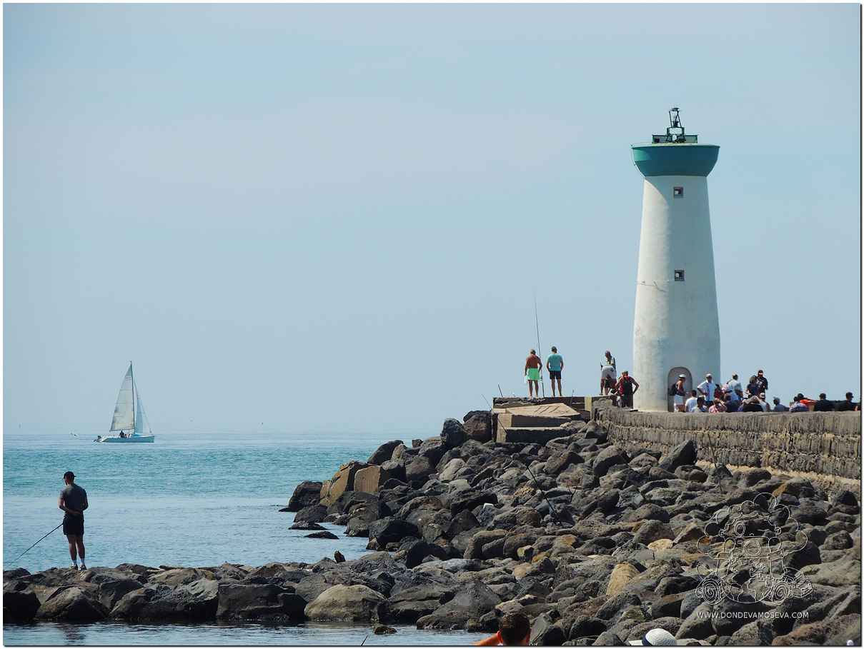 Le Grau d’Agde junto a la desembocadura del río Hérault