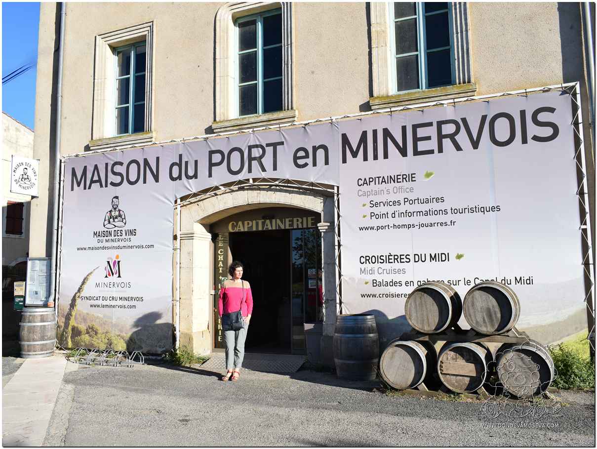 Maison Minervoise junto al puerto de Homps