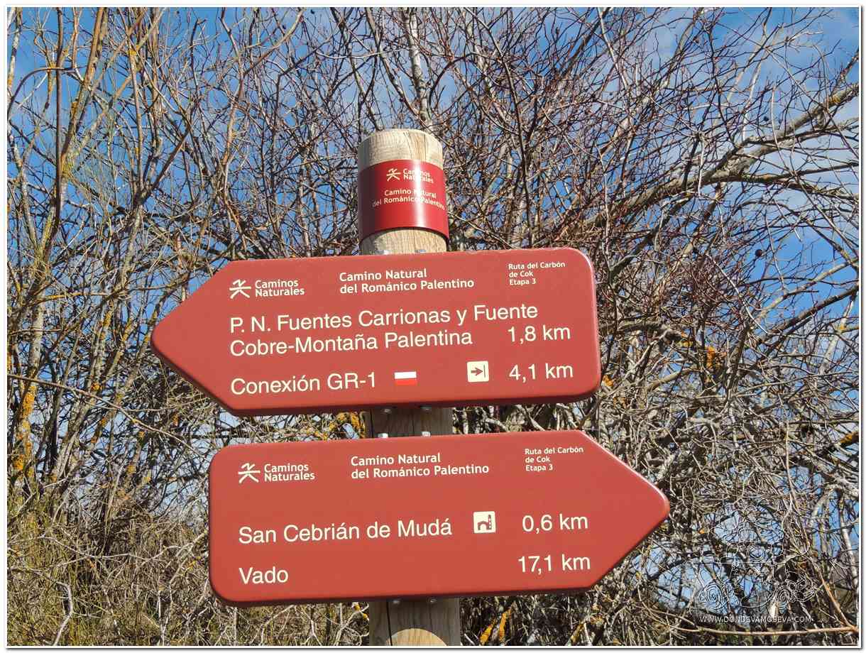 Señalización del Camino Natural del Románico Palentino