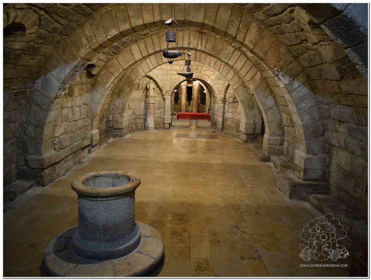 Cripta visigoda de San Antolín en el interior de la Catedral de Palencia