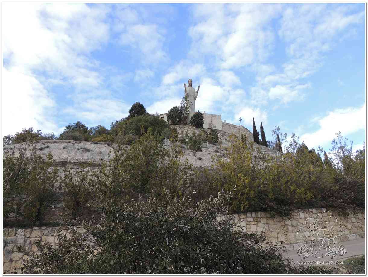 Cristo del Otero en la ciudad de Palencia